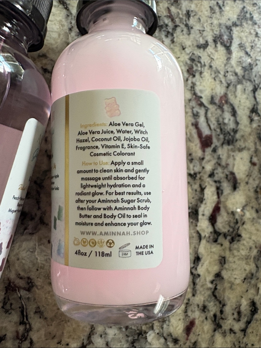 Amminah Gummy Bear Oil and Serum - Picture 5 of 5